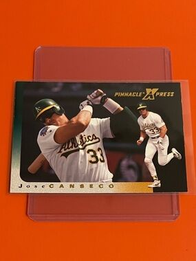 Jose Canseco #12 1997 Pinnacle X Press Baseball Trading Card